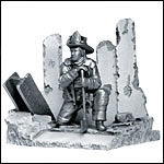 Pewter Sculptures of American Heroes