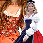 Womens Medieval and Renaissance Clothes Clothing Dresses Bodices Corsets Skirts and Wench Wear