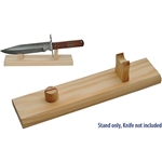 Knife Display Stand - Natural Unfinished