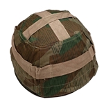 German WWII M38 Paratrooper Splinter Camo Helmet Cover