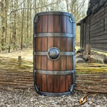 Reinforced Tower Shield-Wood - LARP Foam - 51 x 31 in