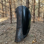 Raider Shield - LARP Foam - Rust Patina - 35 x 18 in
