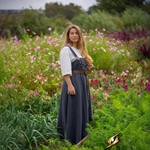 Frida Viking Dress - Night Grey