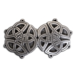Round Celtic Knot Cloak Clasp 130.0685