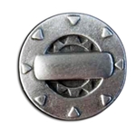Steampunk Gizmo Pewter Button 107.1065