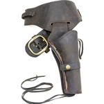 Fast Draw Oiled Brown Leather Western Holster - Medium 04-110M