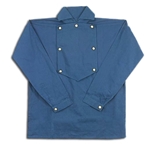 Civil War Cavalry Shirt in Blue Cotton