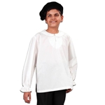 Musketeer Shirt for Children - White Cotton 101575