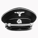 German WWII SS Visor Cap Reproduction 802208