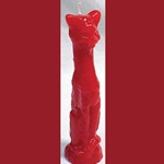 Cat Candle - Red 45-CCATR