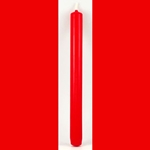 Ten Inch Tall Red Taper Candle 45-CT10RD