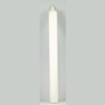Ten Inch Tall White Taper Candle 45-CT10WT