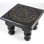 Small Square Pentagram Altar Table 45-RAT1S