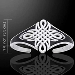 Celtic Maori Silver Bracelet 52-TBA044