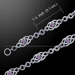 Celtic Knots Sterling Silver Bracelet
