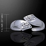 Celtic Knotwork Silver Cuff  52-TBG441
