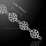 Elven Star Link Silver Bracelet