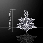 Green Man Silver Charm 52-TCM035