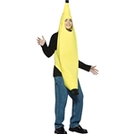 Banana Teen Costume,Teen’s Deluxe Lightweight Yellow Polyester BananaTunic Costume - One Size