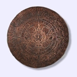 Aztec Calendar Plaque 64-ACP