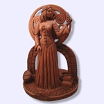Brigit Candle Statue 64-BCS