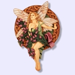 Heather Tree Fairy Wall Plaque