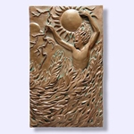 Fire Wall Collage Plaque 64-ZF