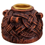 Celtic Knotwork Candleholder – Single Taper Size