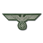 German Army Tunic Bevo Breast Eagle EM Enlisted - WWII Repro