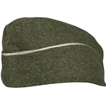 German M40 Waffen SS Overseas Side Cap - Officer - Repro
