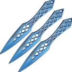 Albainox - Throwing Knife Set Blue