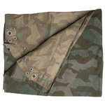 Zeltbahn German Army Tent Quarter - Splinter