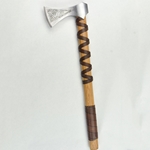 Viking Type K Axe with Etched Norse Design - AH4710