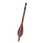 Medieval Crossbow Hunting Bolt with Blackened Steel Head