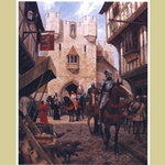 The Arrival Limited Edition Medieval Art Print