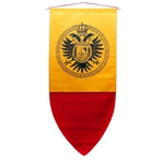 Double Head Eagle Banner - Medieval Heraldic Banner