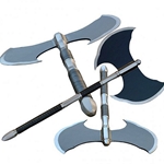Double Headed Fantasy Axe