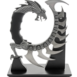 China Made - Dragon Spine Knife w/Display
