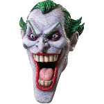 The Joker Deluxe Latex  Adult Costume Mask CU4189