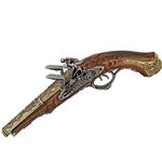 Double-Barrel Flintlock Pistol of Napoleon Non-Firing FD1026