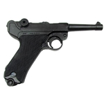 German P08 Luger Non-Firing Replica - Black Grips