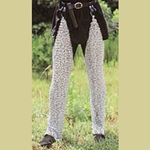 Mail Leggings Flat Ring Riveted Mild Steel