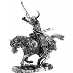 Samurai Archer on Horseback Sculpture