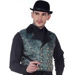 Paisley Brocade Vest