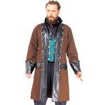 Plus Size Steampunk Pirate Time Traveler Coat