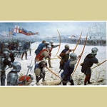 The Battle of Towton Medieval Art Print TOW-30