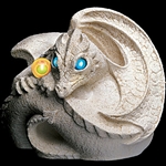 Inner Light Ivory Dragon Candlelamp