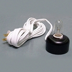 Electric Votive Lamp with White Cord