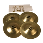 Student Belly Dance Zills - Finger Cymbals, 2-inch, Set of 4 CLOSEOUT