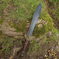 Celtic Leaf Short Sword - LARP Foam - 23 in
